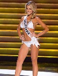 Carrie Prejean in Miss USA Pageant
