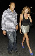 Nadine Coyle in see  through