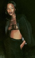 Naomi Campbell nude in catwalk oops