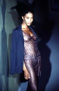 Naomi Campbell nude in catwalk oops