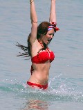 Natasha Hamilton in bikini