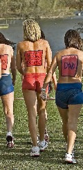 Nell McAndrew nude in  Race for Life 2008