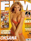 Oksana Andersson in FHM SE