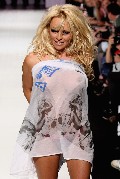Pamela Anderson in see  through