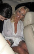 Pamela Anderson in Grand Prix party