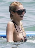 Paris Hilton nude in boob oops