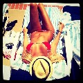 Paulina Gretzky in Twitter Pictures