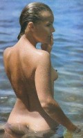 Romy Schneider nude in LUI