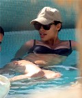 Rosario Dawson in bikini