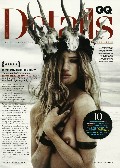 Rosie Huntington-Whiteley nude in GQ UK