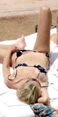 Sharon Stone nude in Topless Tanning