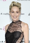 Sharon Stone in Elton John AIDS Foundation’s Academy Awards