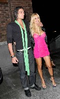 Shauna Sand in see through