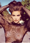 Terry Farrell nude in Man magazine (Spain)