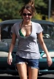 Miley Cyrus in jogging