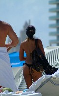 Vida Guerra in bikini