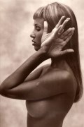 Iman nude in photo shoot