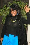 Kelly Rowland nude in see through