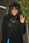 Kelly Rowland nude in see through