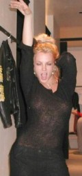 Britney Spears in see through