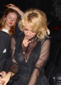 Pamela Anderson in see  through