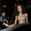 Jourdan Dunn in see  through