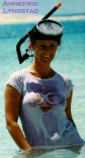 Anni-Frid Lyngstad in Magazine shoot