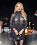 Paris Jackson in see  through