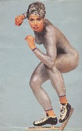 Franziska Schenk in bodypaint
