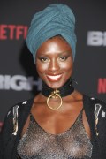 Jodie Turner-Smith in see  through