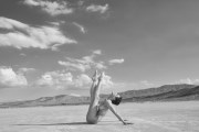 Nina Burri nude in photo shoot
