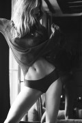Megan Williams in photo shoot