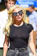 Lady GaGa in see  through
