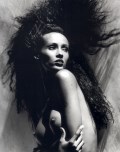 Iman nude in photo shoot