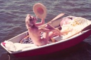 Carmen Dell'Orefice nude in photo shoot