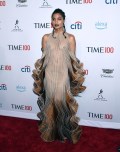 Indya Moore in see  through