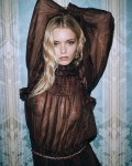 Abbey Lee Kershaw in see  through