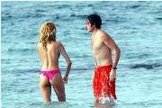 Adriana Volpe nude in Topless beach.
