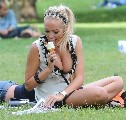 Aisleyne Horgan-Wallace nude in Nip slip