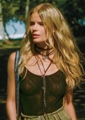 Alena Blohm in photo shoot
