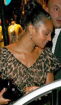 Alesha Dixon in see  through