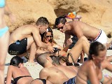 Alessia Fabiani nude in topless