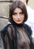 Alice Pagani in see  through
