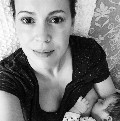 Alyssa Milano nude in breastfeeding