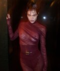 Amelia Hamlin in see  through