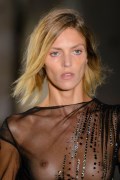 Anja Rubik in see  through