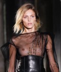 Anja Rubik in see  through