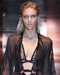 Anja Rubik in see  through