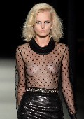Anmari Botha in see  through