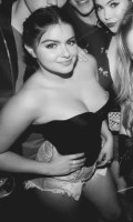 Ariel Winter in areola slip